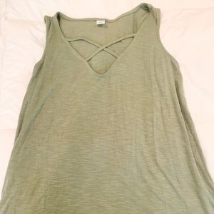 Old Navy Green Tank Top XS